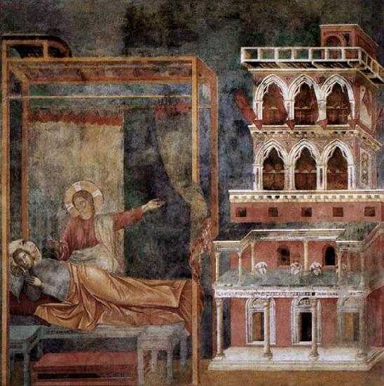 GIOTTO di Bondone Dream of the Palace Norge oil painting art